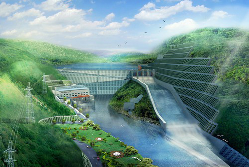 彝良老挝南塔河1号水电站项目